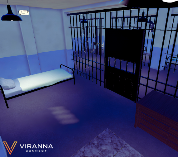 Detention Cell Block Interior