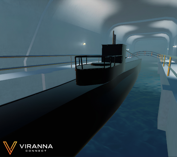 Subterranean Submarine Dock